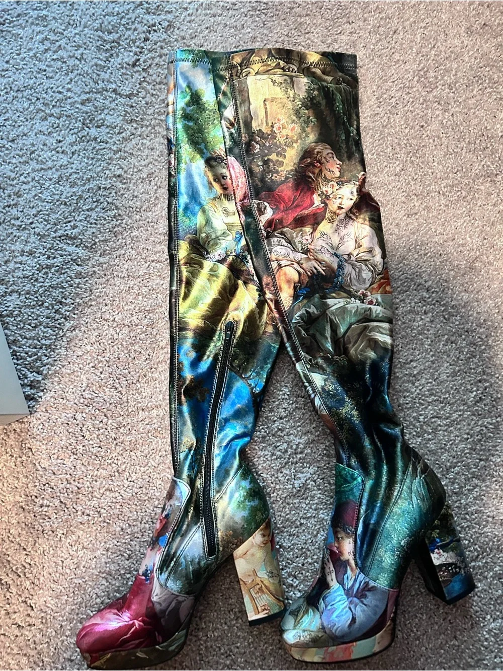 DA VINCI'S DEMONS THIGH HIGH BOOTS